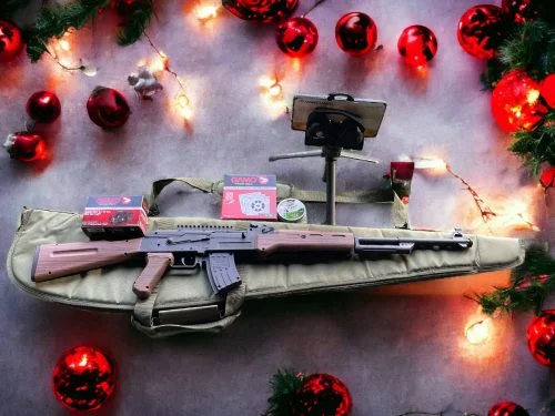 AK 47 .177 spring rifle Ultimate Xmas pack