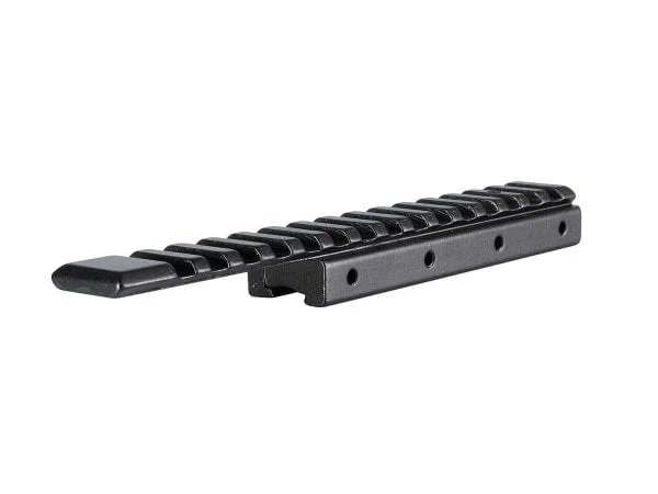 Adaptor Base 1 Piece  9-11mm or 3⁄8″ Dovetail to Weaver / Picatinny Extension