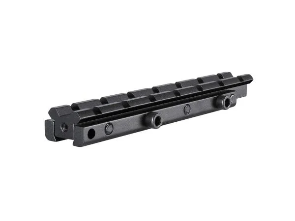 Adaptor Base 1 Piece  3⁄8″ Dovetail to Weaver Elevated