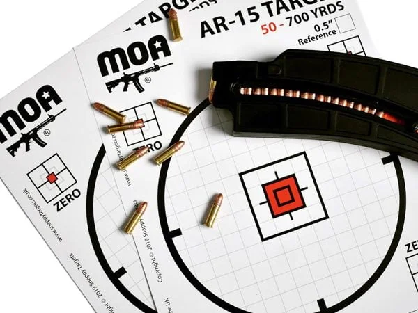 Mini rifle / ar-15 moa targets (rimfire, centrefire and air rifle) – ballistic-x - Image 2